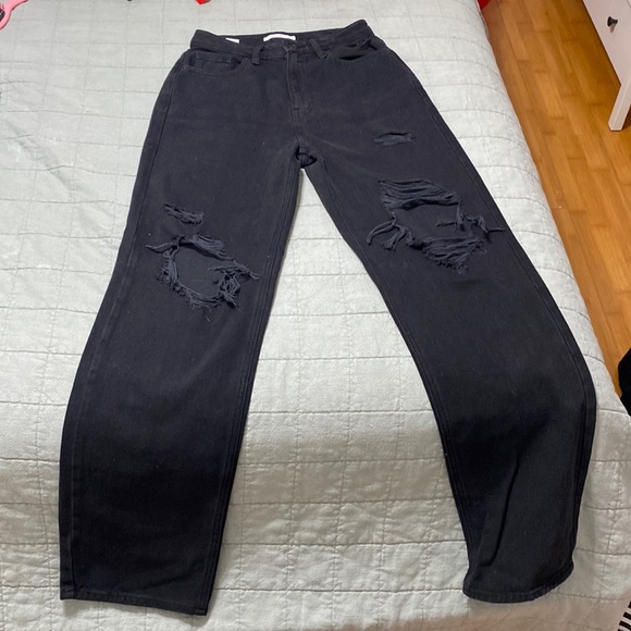 New Women’s Pacsun 90’s Boyfriend Straight Leg Jeans - Picture 1 of 7